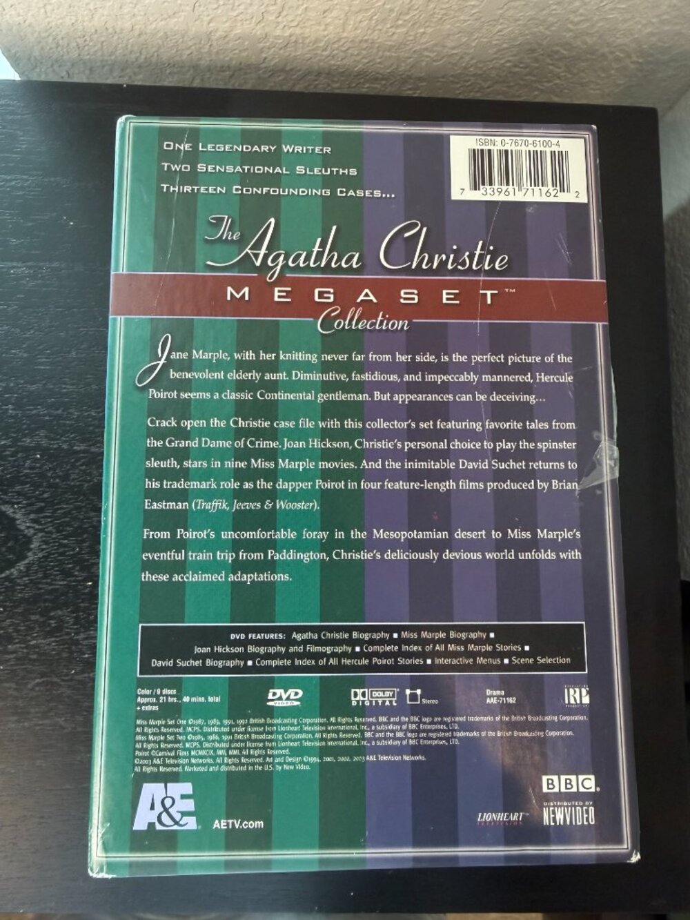 Agatha Christie Mega Set DVD Collection - Picture 3 of 3